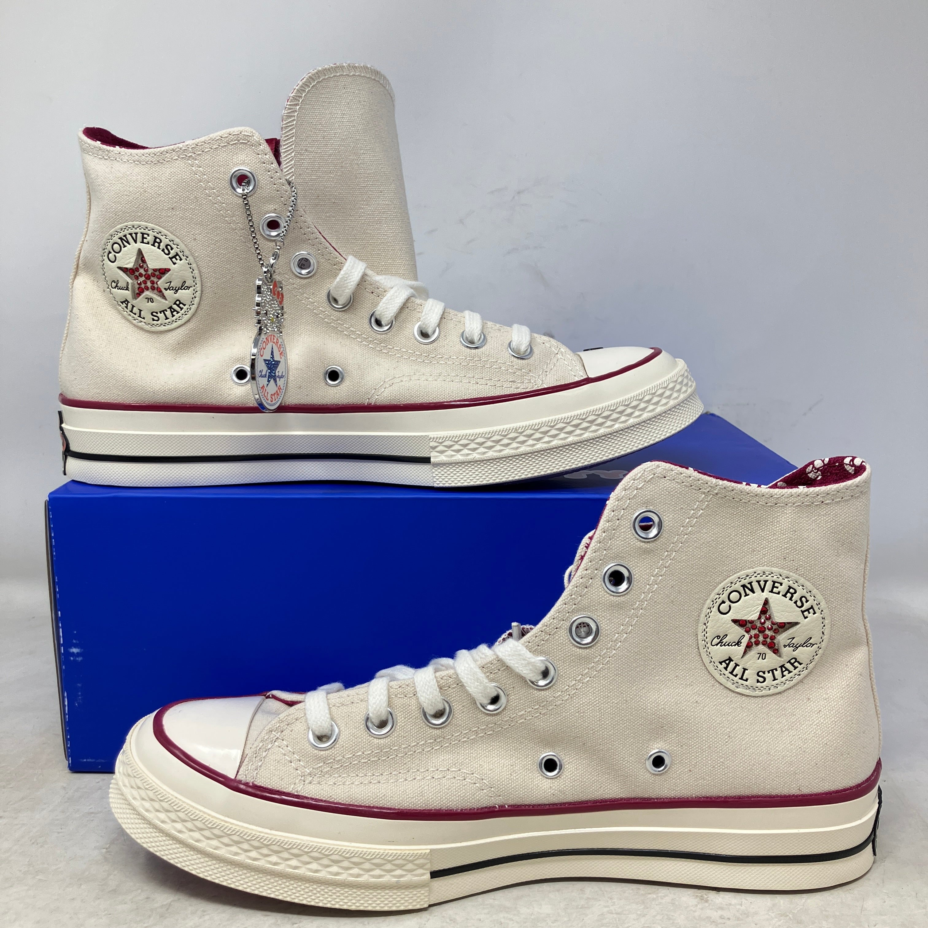 Converse Chuck 70 Hi Hello Kitty Swarovski Egret