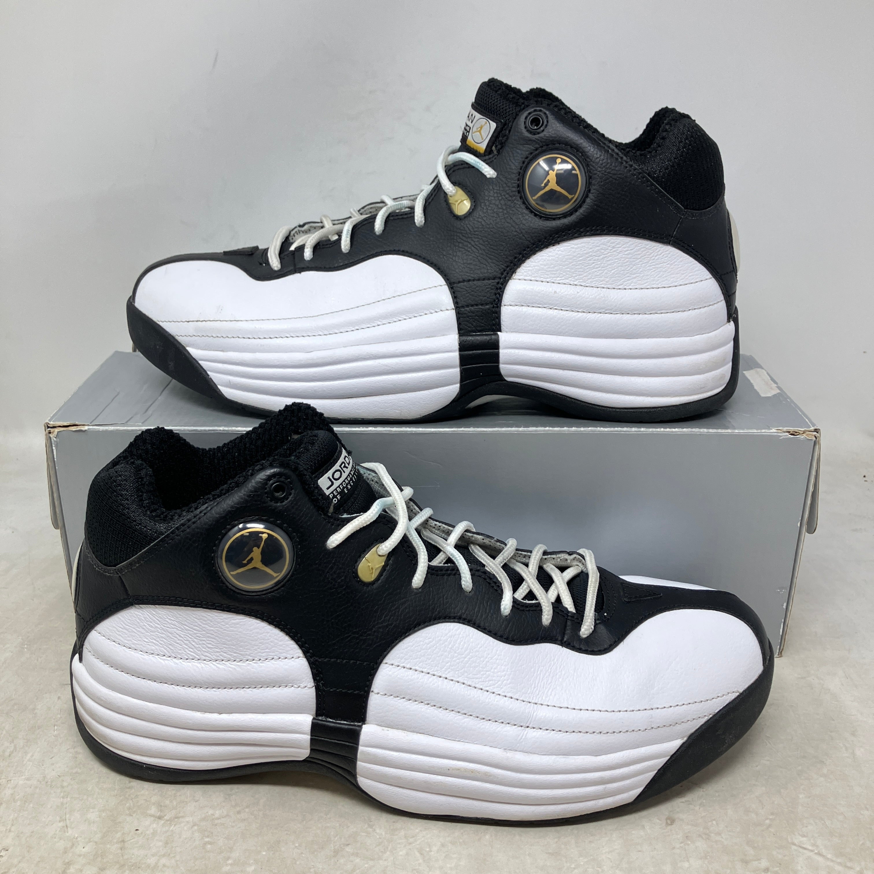 Jordan Jumpman Team 1 White Black Gold