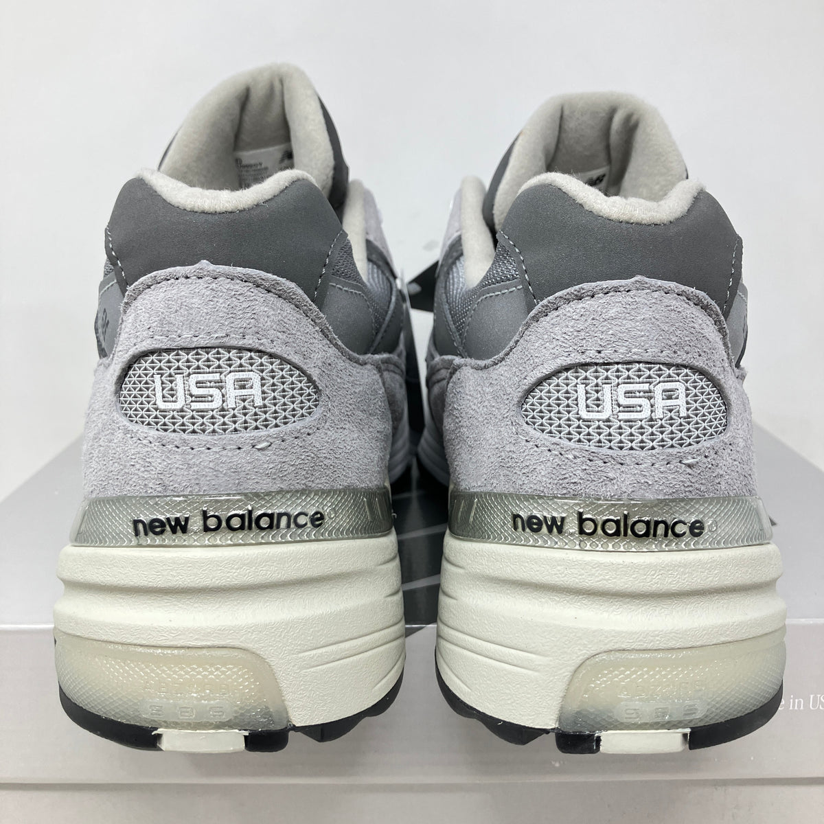 New Balance 992 MiUSA Grey Silver Metallic