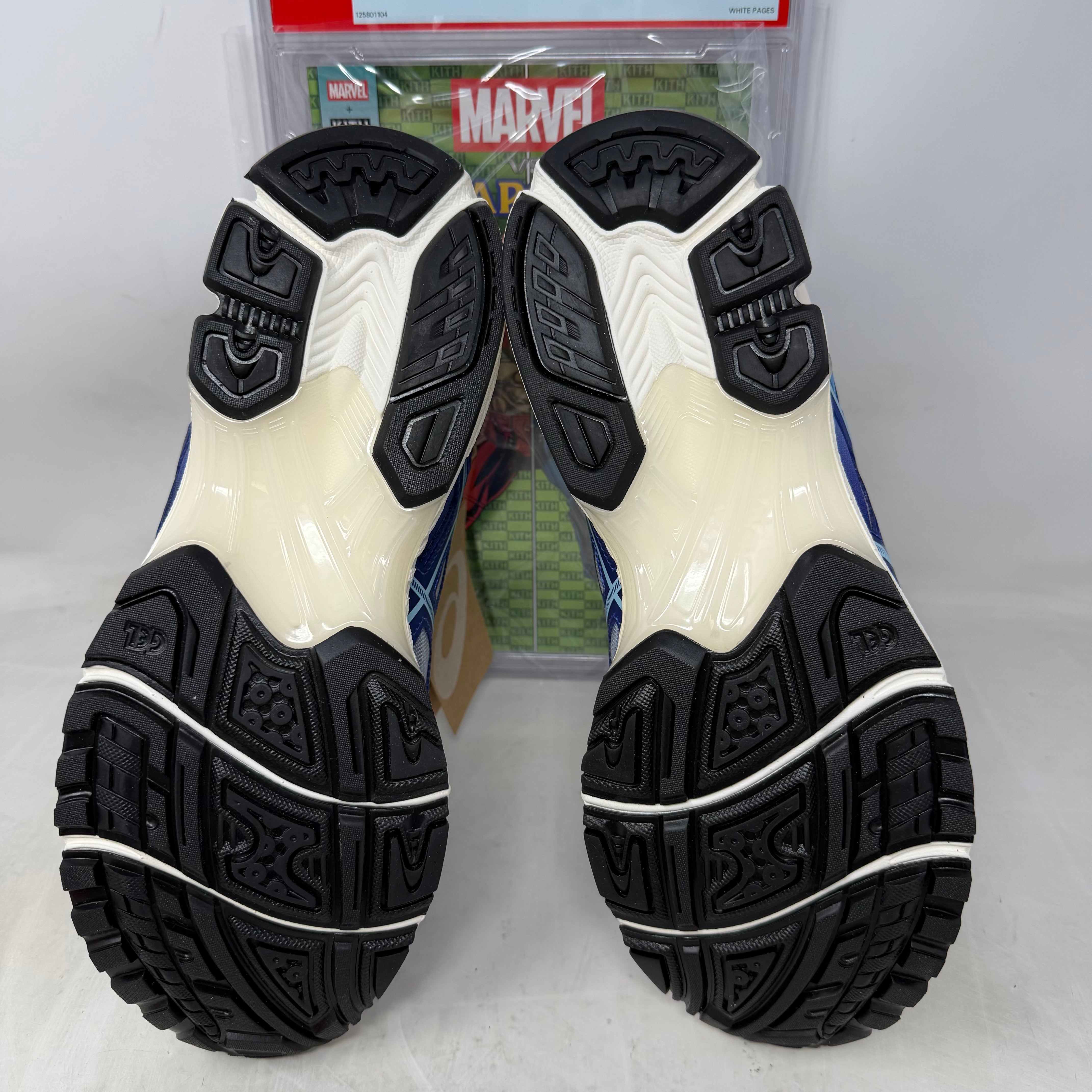 ASICS Gel-Nimbus 10.1 Kith Marvel vs. Capcom Iron Man vs. Mega Man Sealed Box (Comic Included)