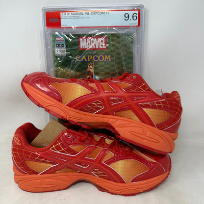ASICS Gel-Nimbus 10.1 Kith Marvel vs. Capcom Iron Man vs. Mega Man Sealed Box (Comic Included)