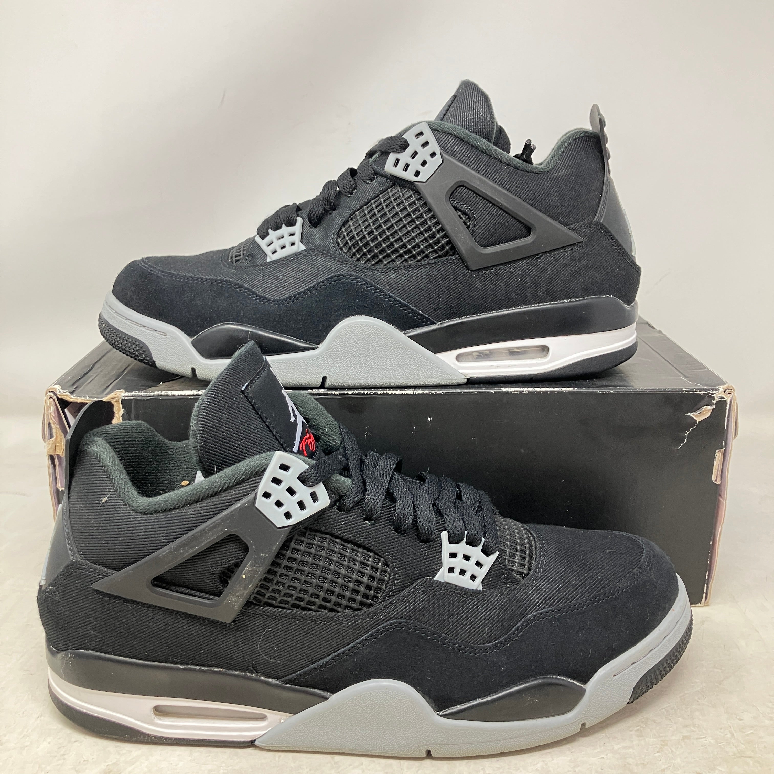 Jordan 4 Retro SE Black Canvas
