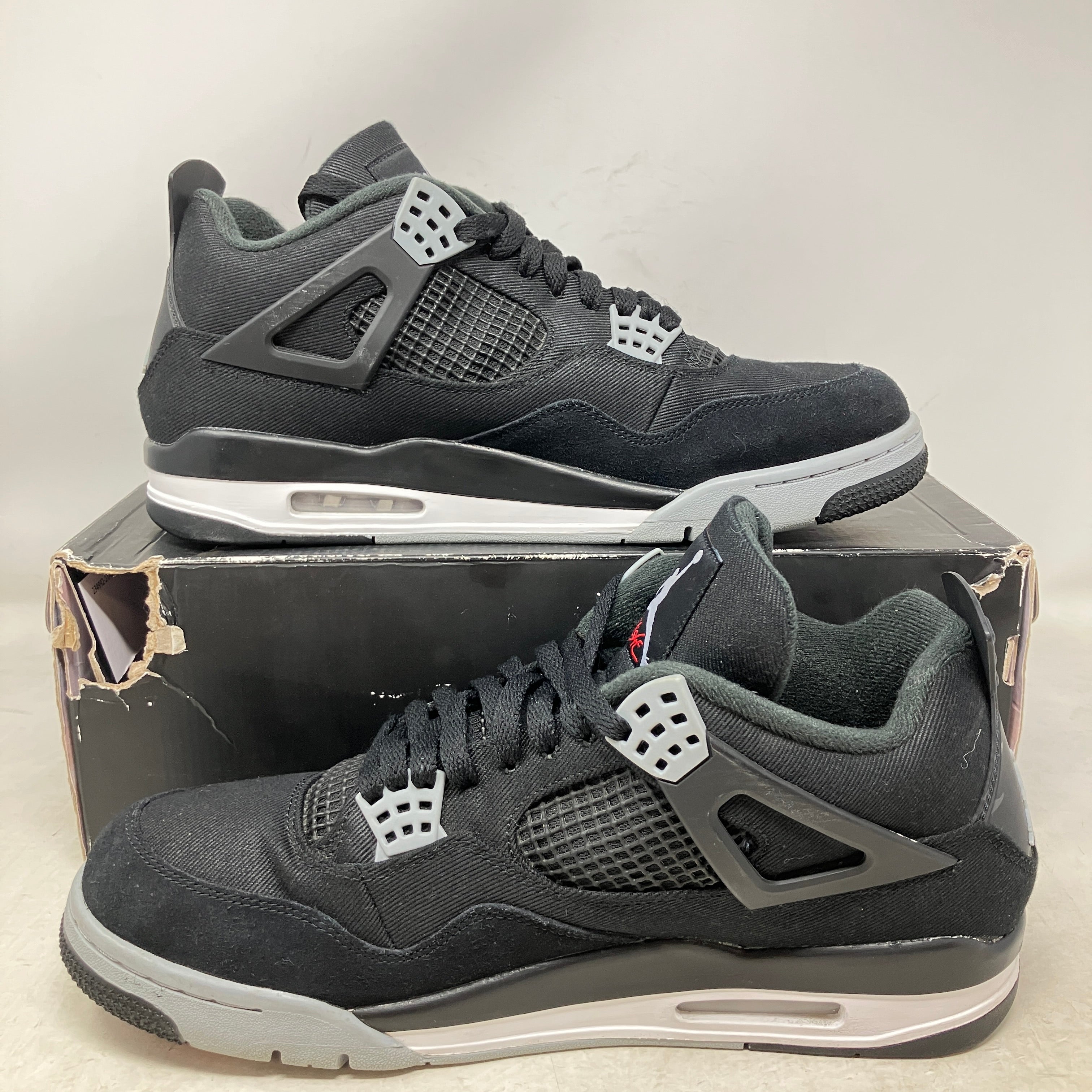 Jordan 4 Retro SE Black Canvas