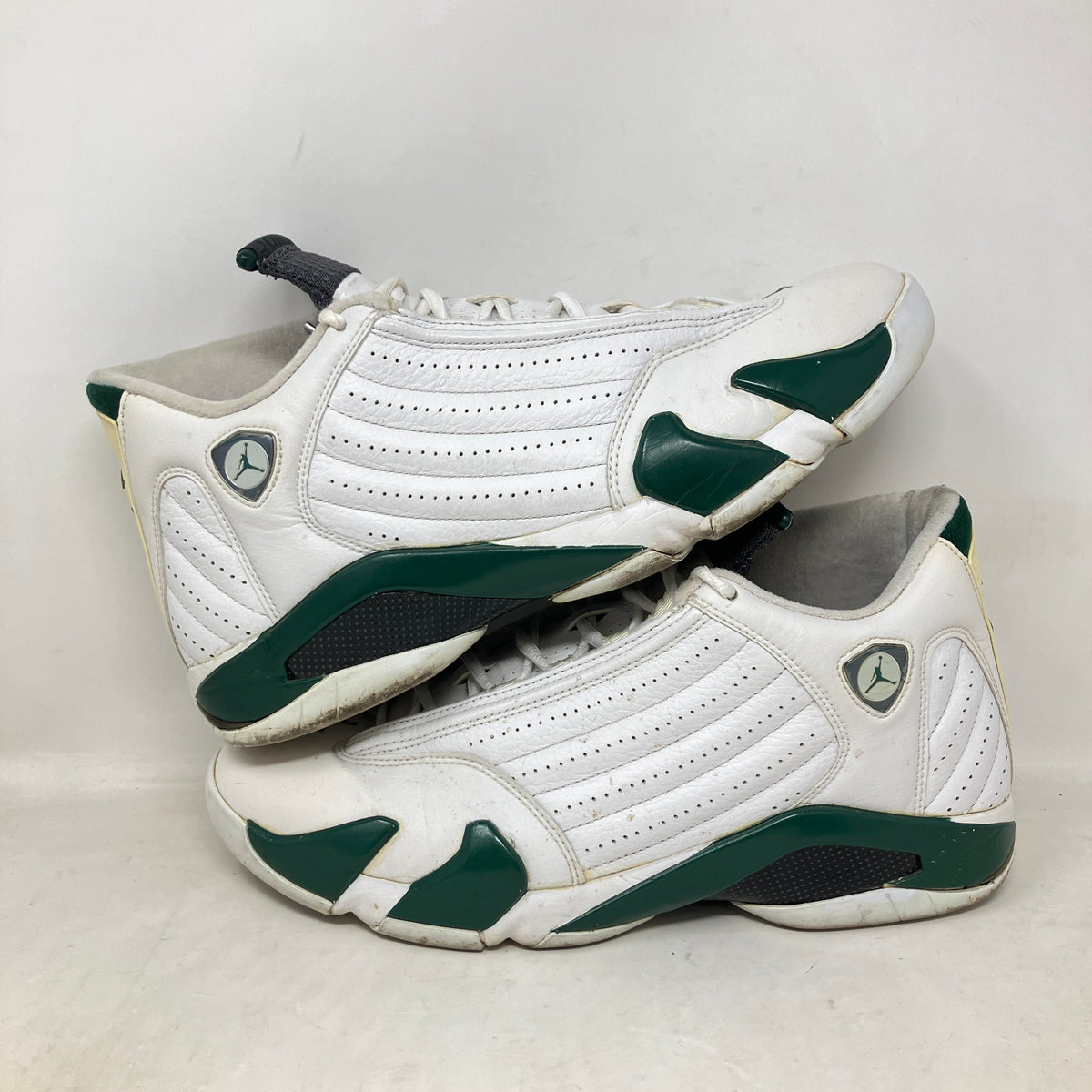 Jordan 14 Retro White Forest Green (2005)
