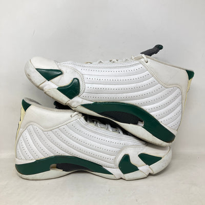 Jordan 14 Retro White Forest Green (2005)