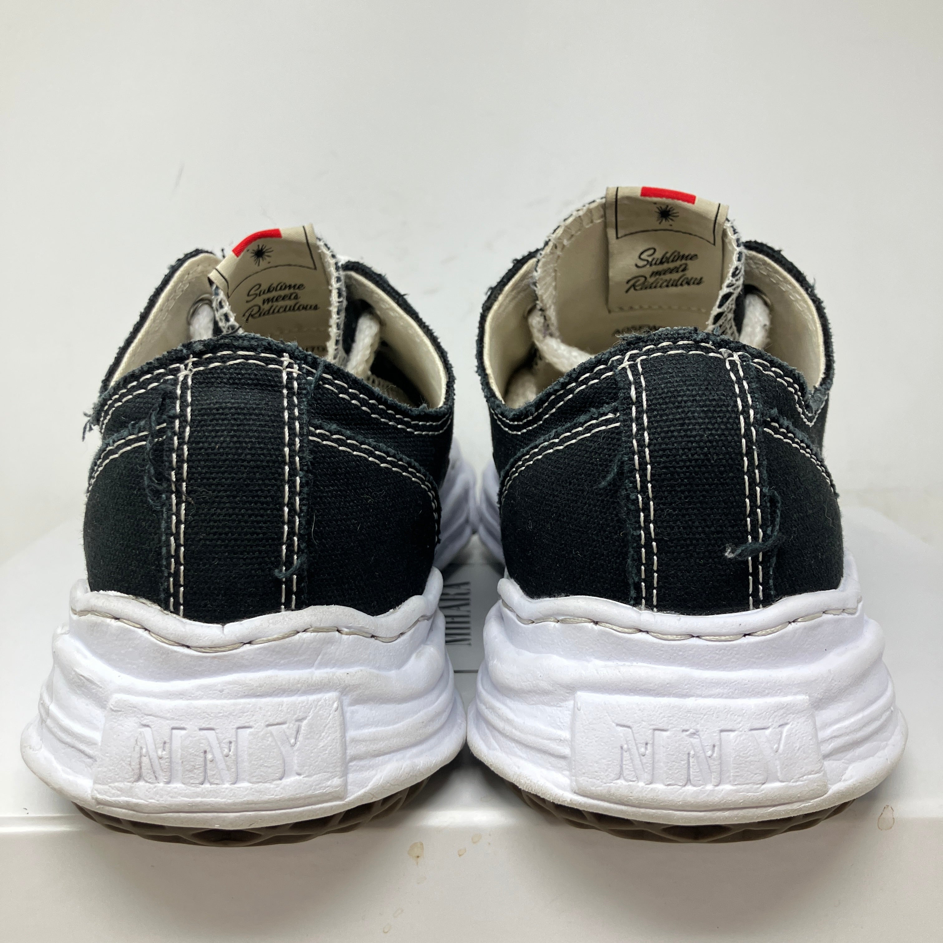 Maison Mihara Yasuhiro Hank OG Sole Canvas Low Black