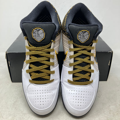 Nike Kobe 4 Protro White Black Del Sol