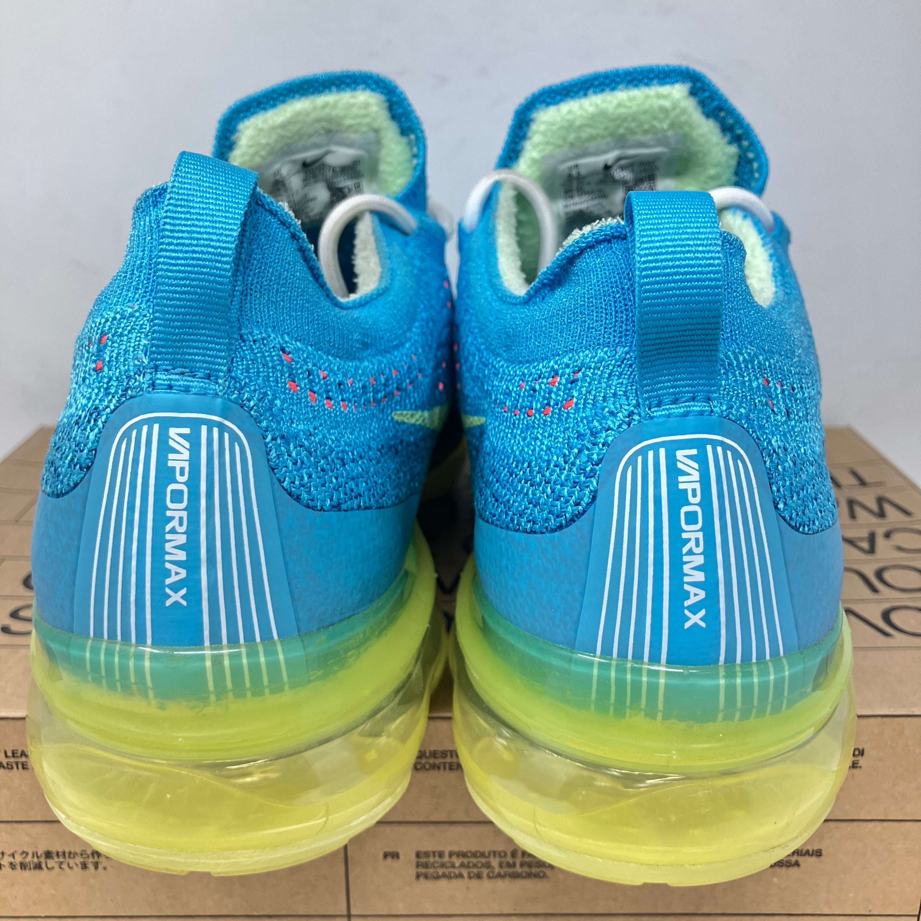 Nike Air VaporMax 2023 Flyknit Baltic Blue Citron Tint