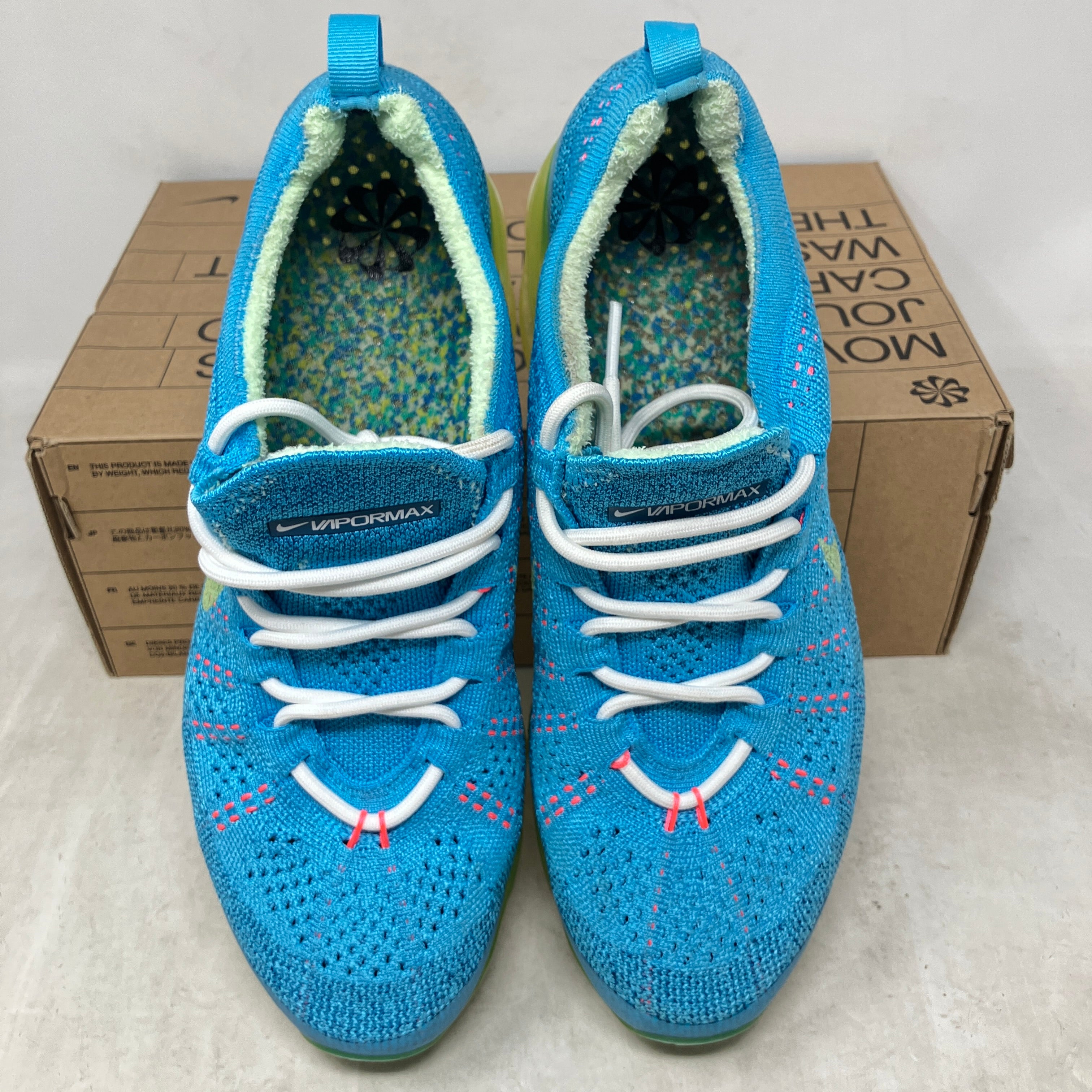 Nike Air VaporMax 2023 Flyknit Baltic Blue Citron Tint