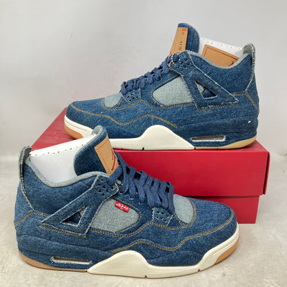 Jordan 4 Retro Levi's Denim (Tag with Levi's Logo)