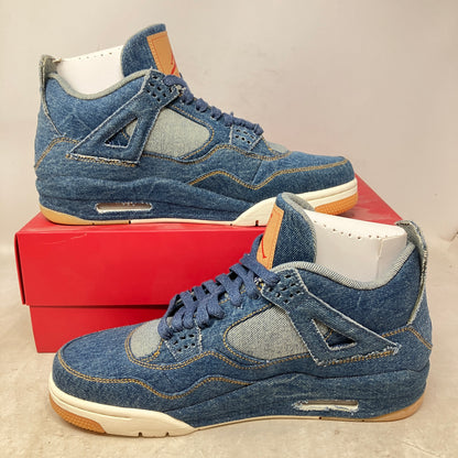 Jordan 4 Retro Levi's Denim (Tag with Levi's Logo)