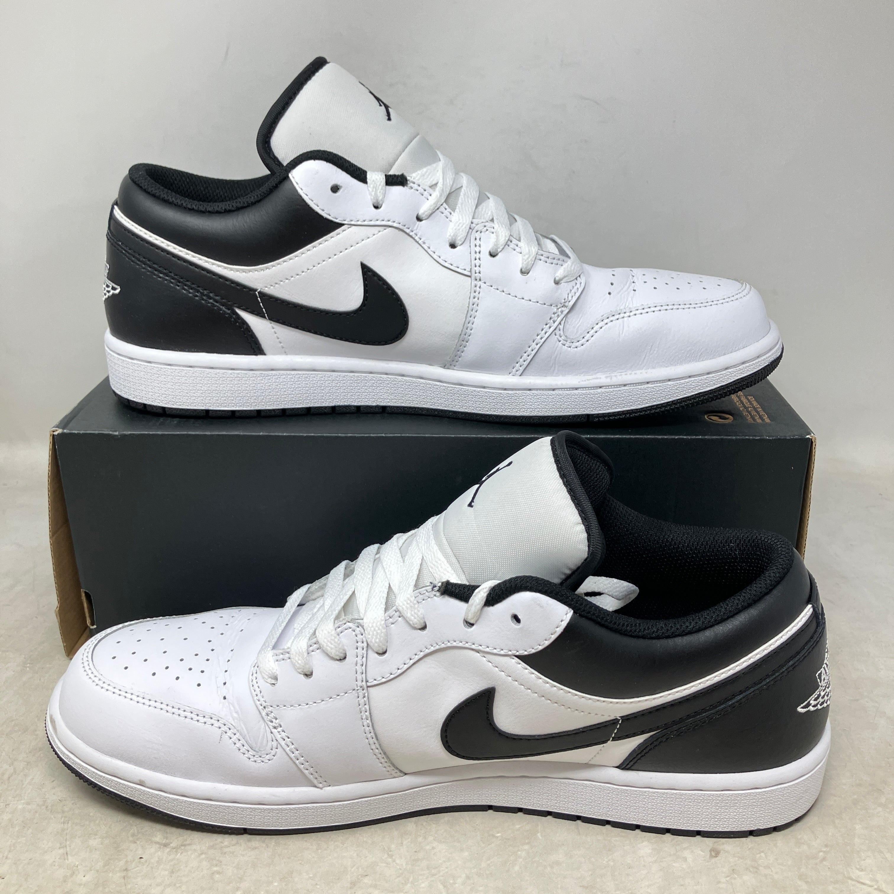 Jordan 1 Low White Black