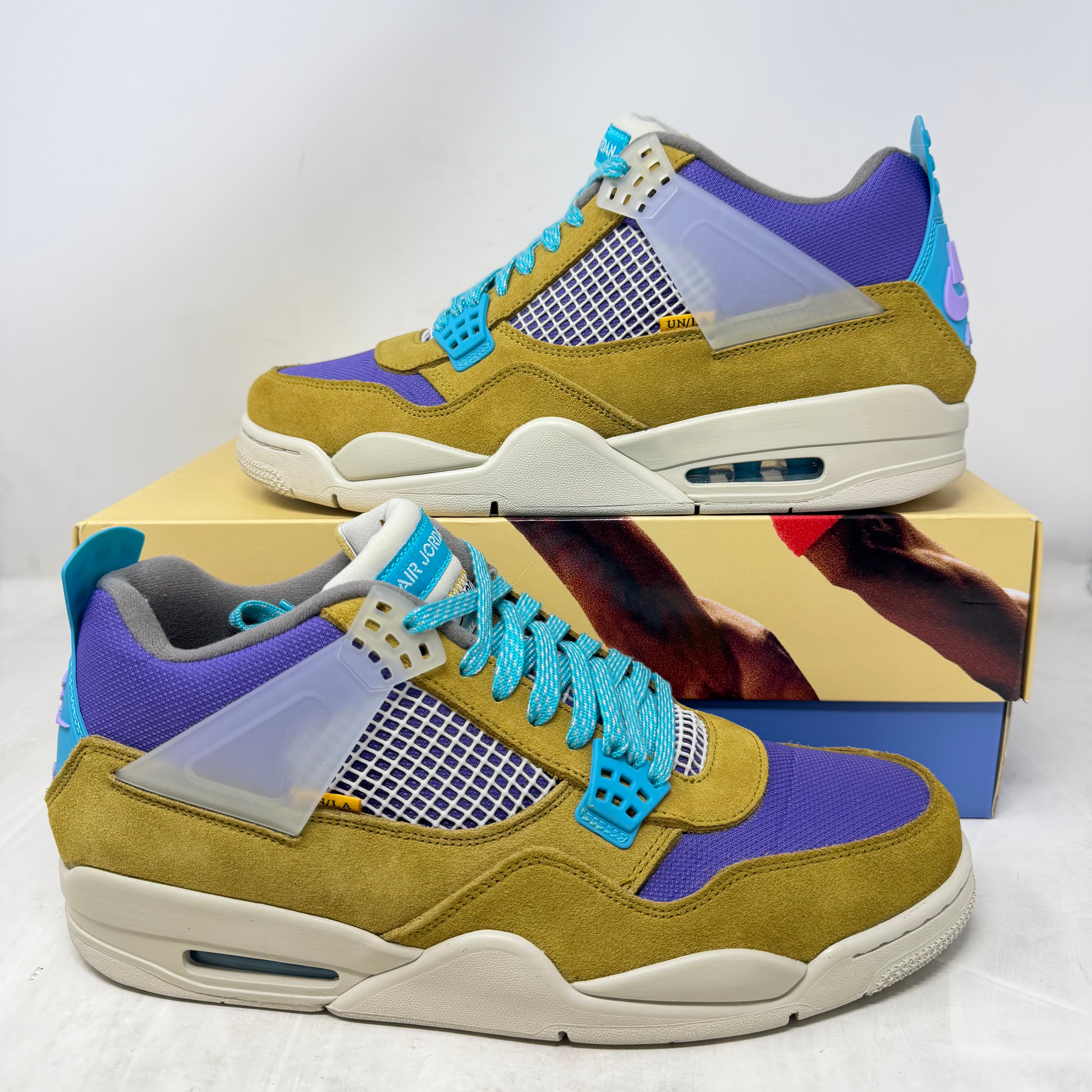 Jordan 4 Retro SP 30th Anniversary Union Desert Moss