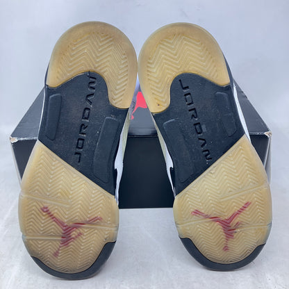 Jordan 5 Retro Fire Red Silver Tongue (2020) (GS)