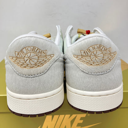 Jordan 1 Retro Low OG Football Grey Sail Light Chocolate