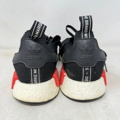 adidas NMD R1 Core Black Lush Red