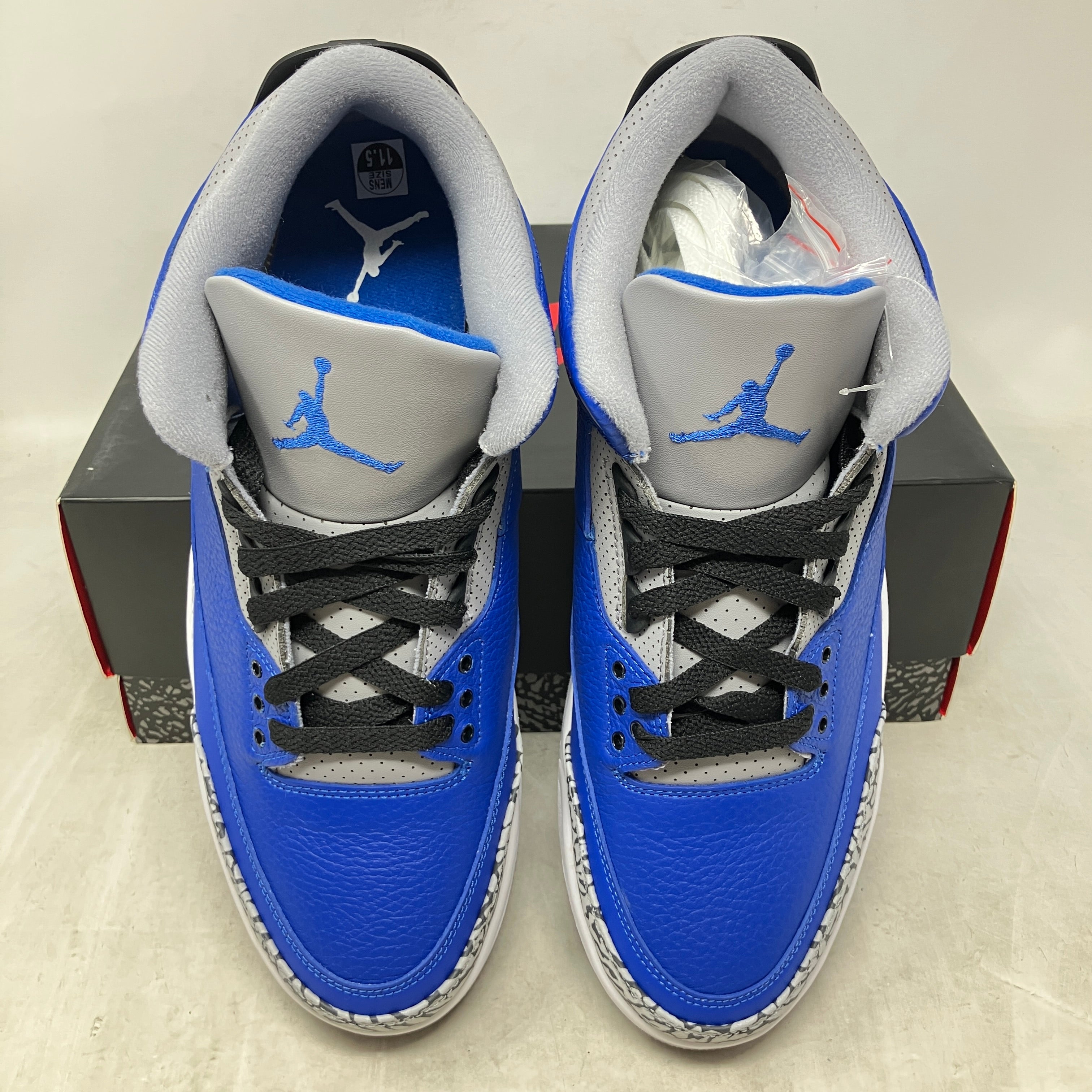 Jordan 3 Retro Varsity Royal Cement