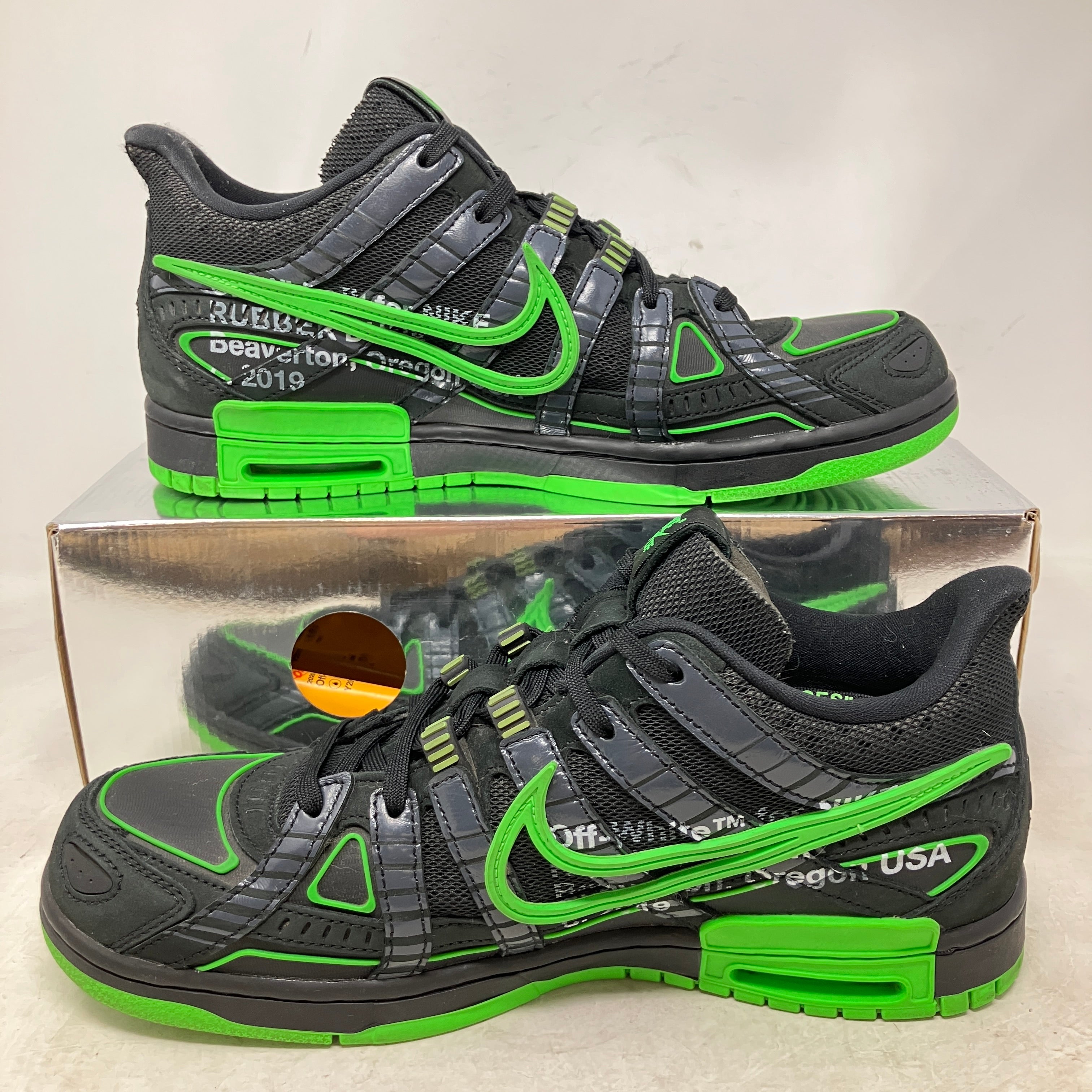 Nike Air Rubber Dunk Off-White Green Strike
