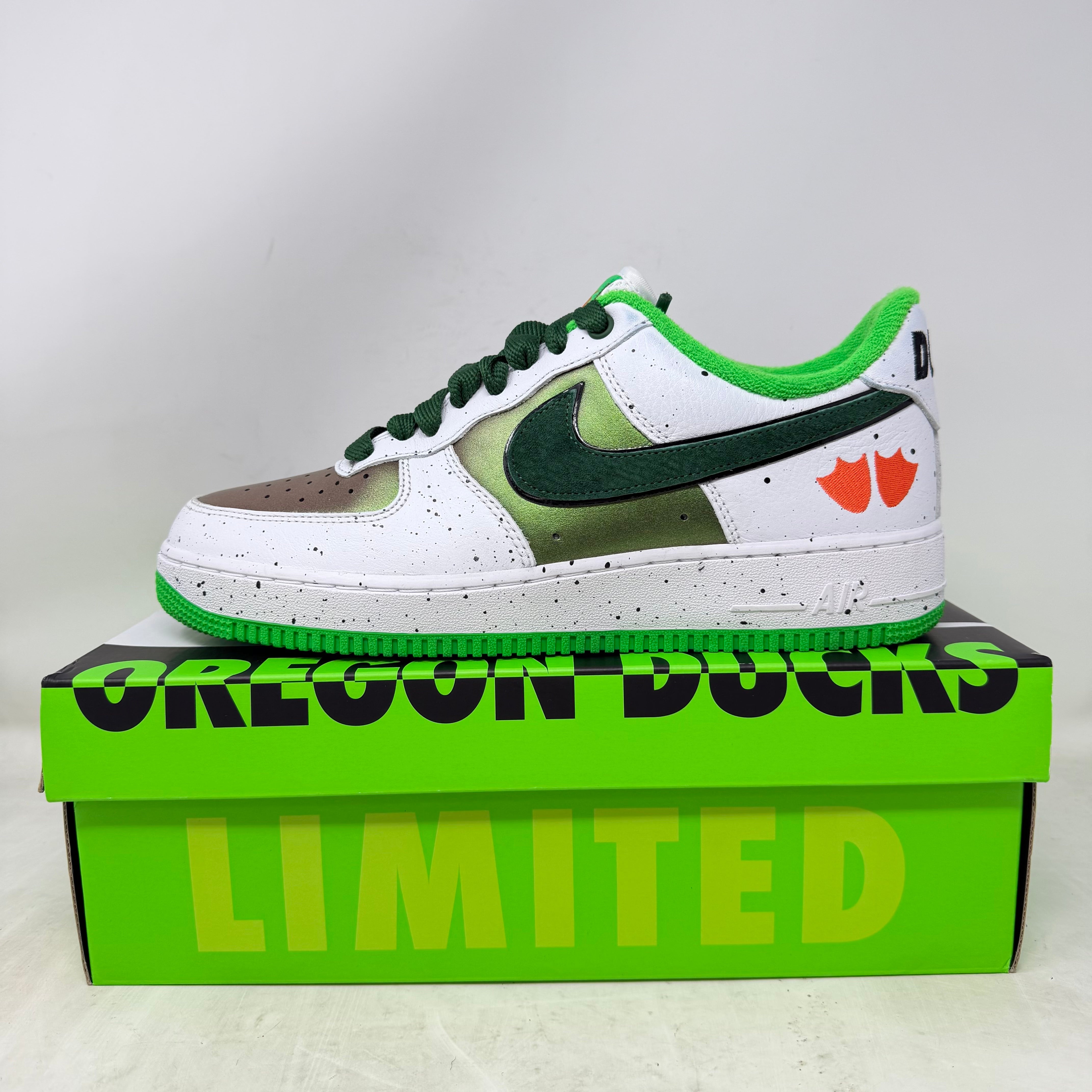 Nike Air Force 1 Low Ducks of a Feather University of Oregon Egg or Duck