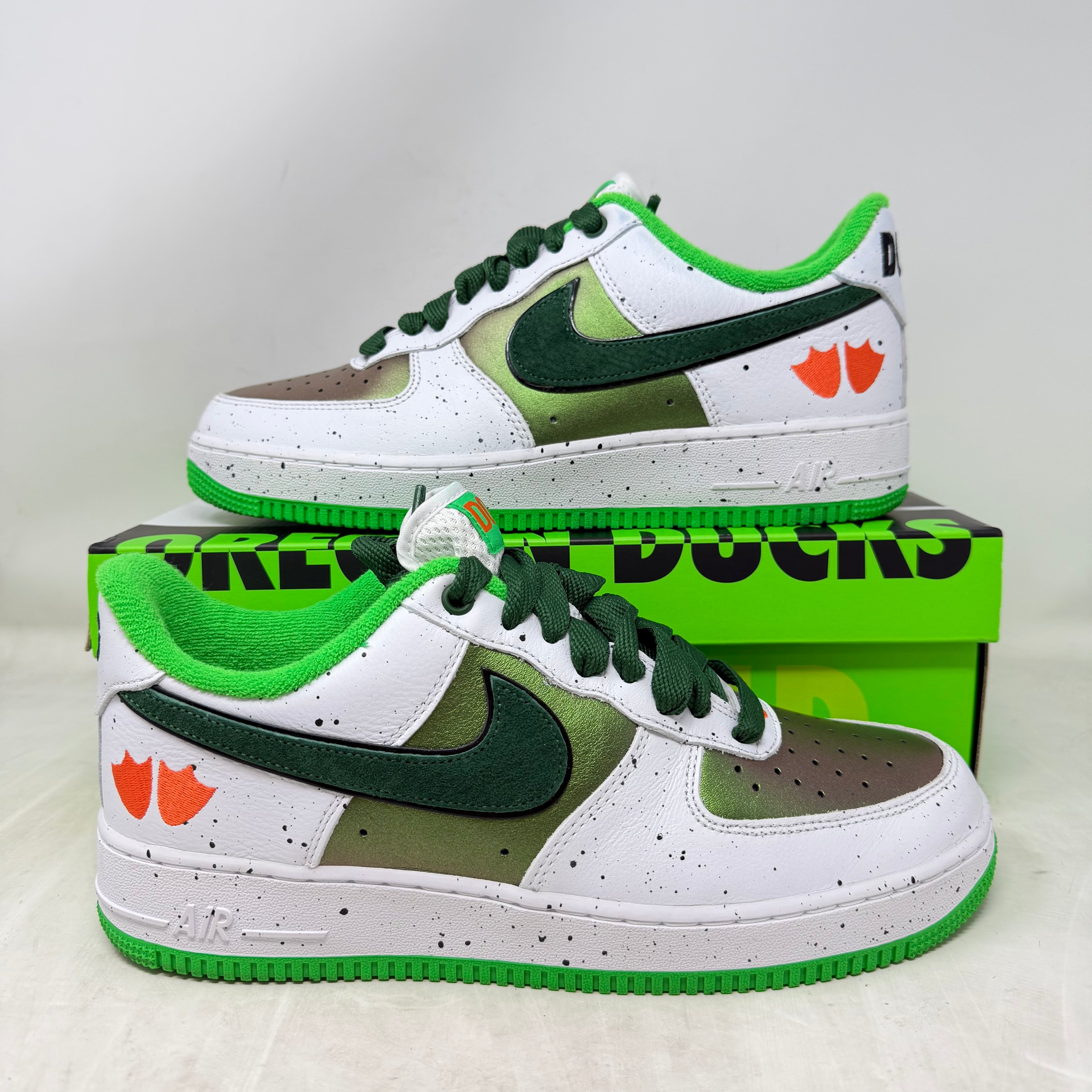 Nike Air Force 1 Low Ducks of a Feather University of Oregon Egg or Duck