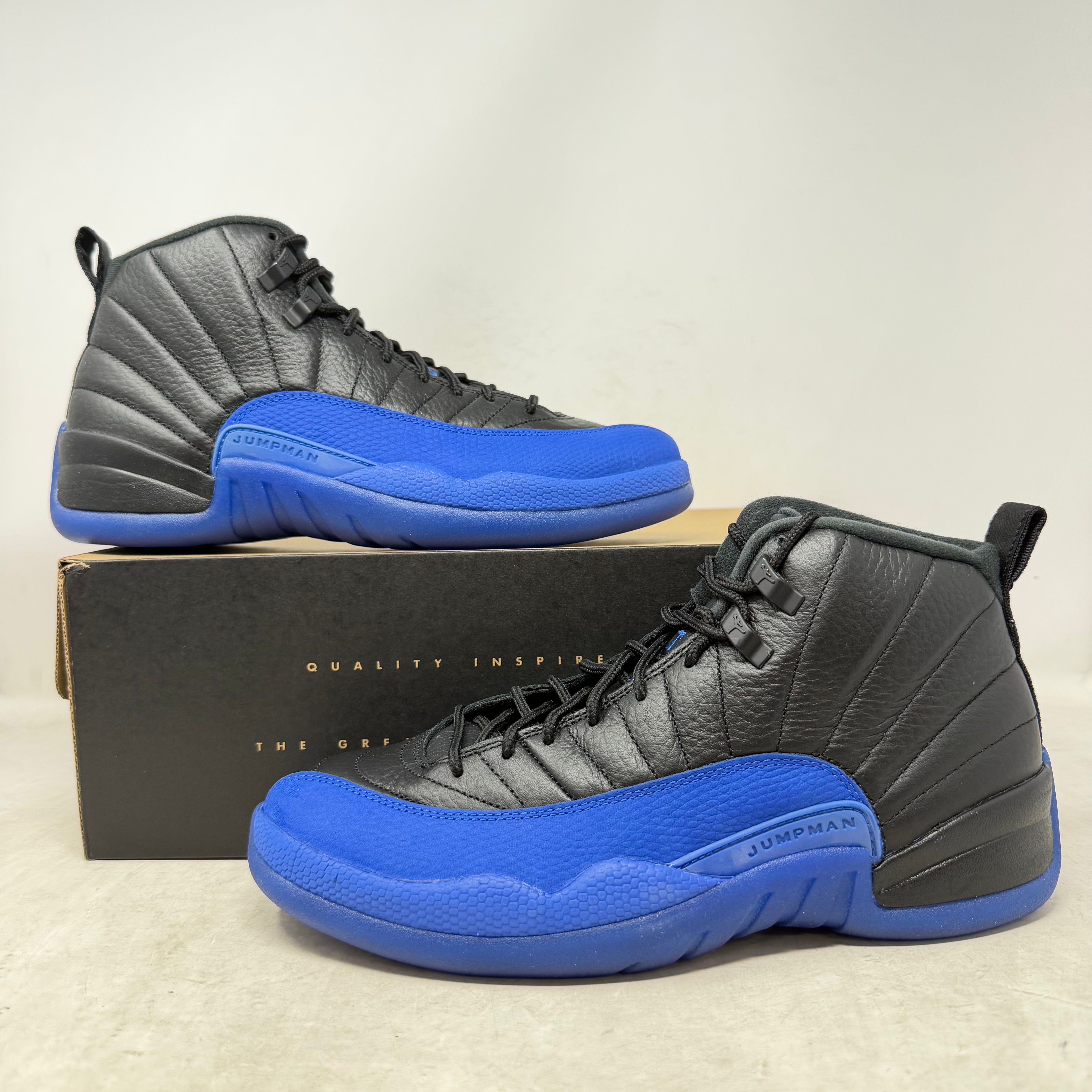 Jordan 12 Retro Black Game Royal