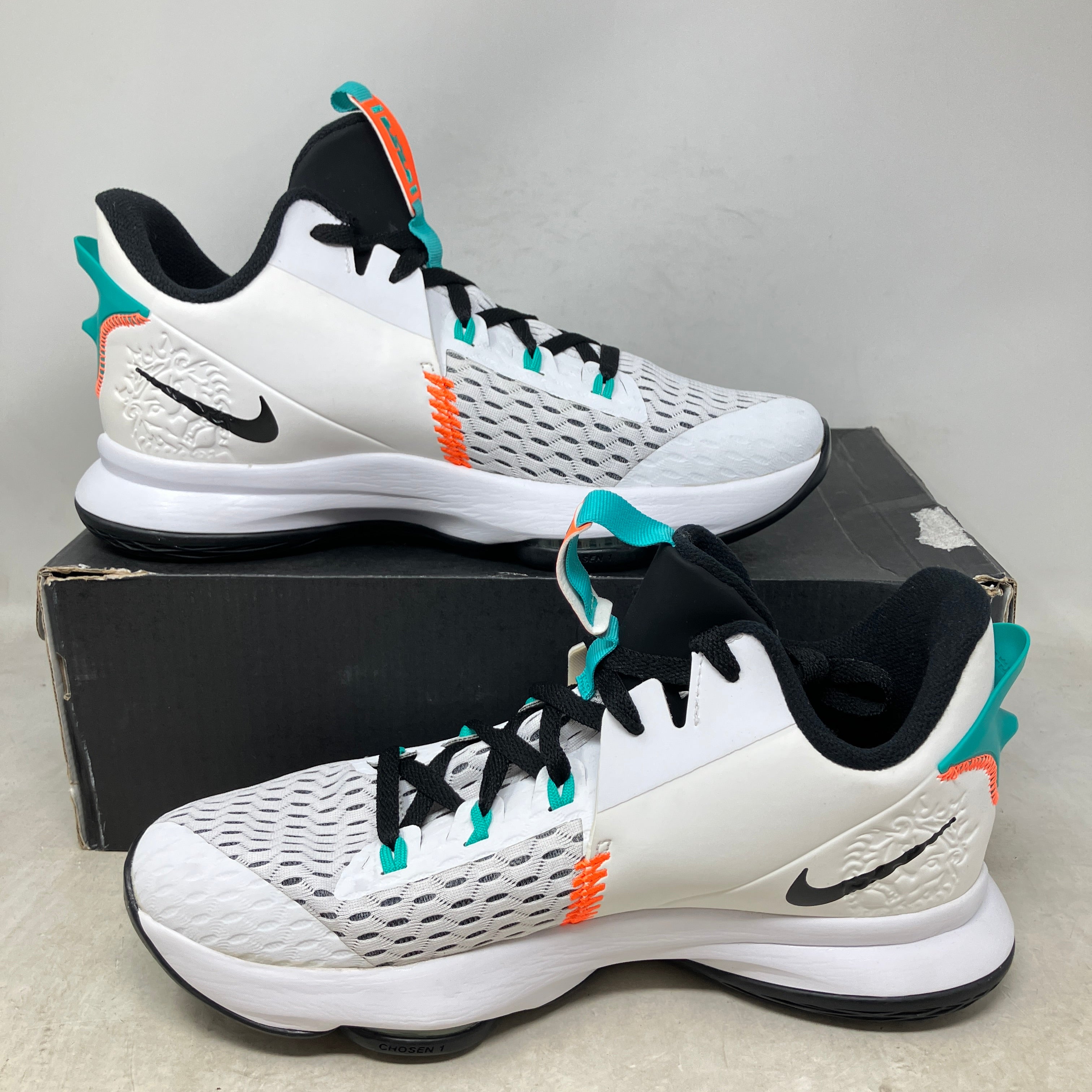 Nike LeBron Witness 5 White Clear Jade