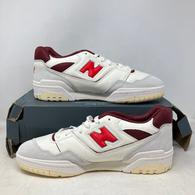 New Balance 550 Sea Salt Grey True Red