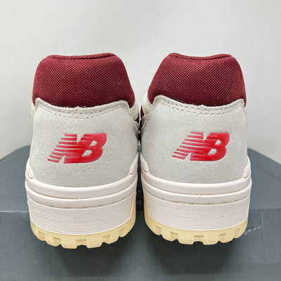 New Balance 550 Sea Salt Grey True Red
