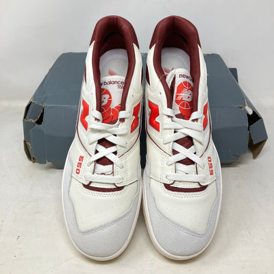 New Balance 550 Sea Salt Grey True Red