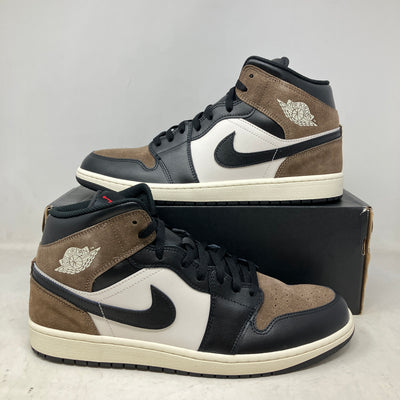 Jordan 1 Mid Black Palomino