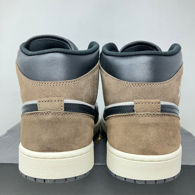 Jordan 1 Mid Black Palomino