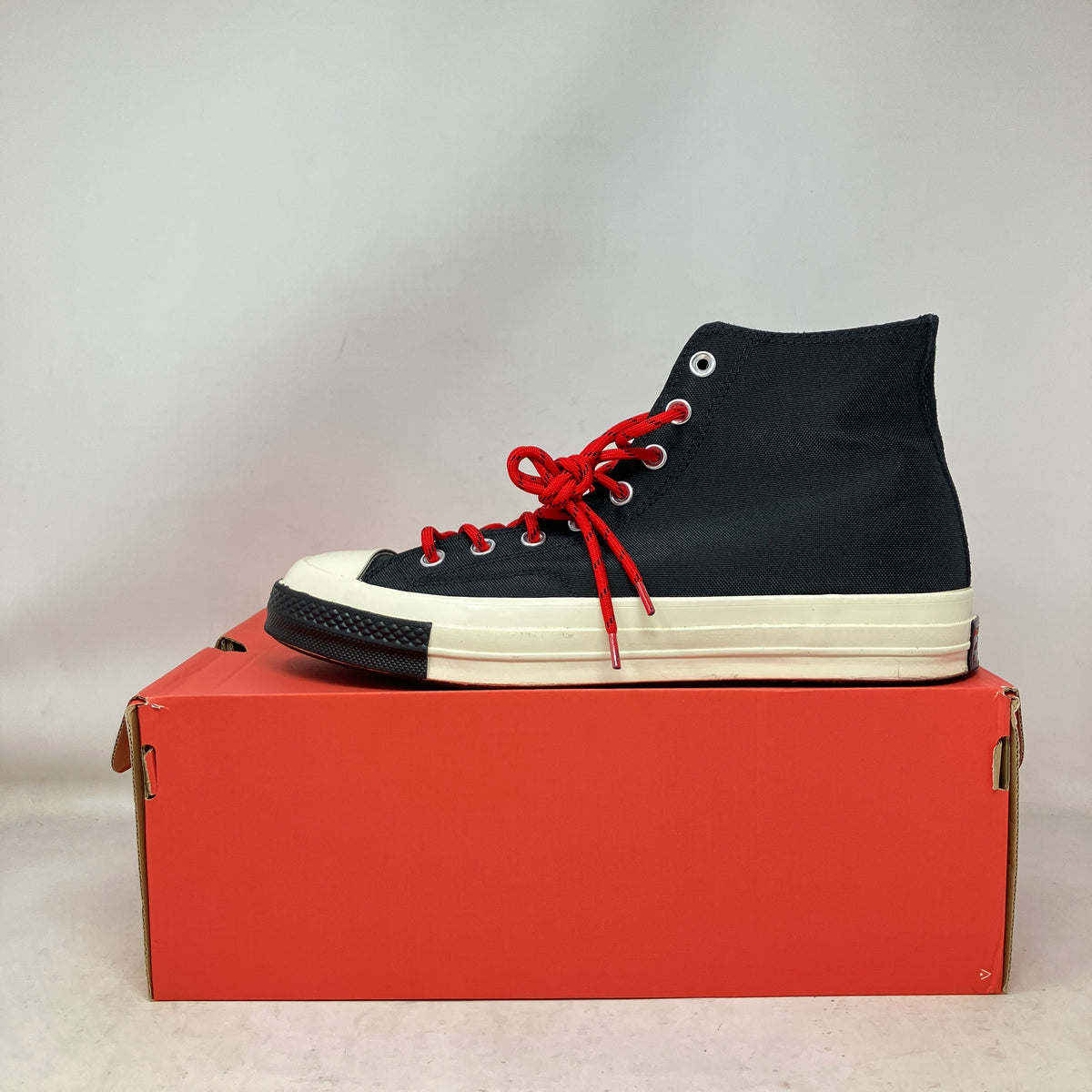 Converse Chuck 70 Trek Tech High Black Enamel Red