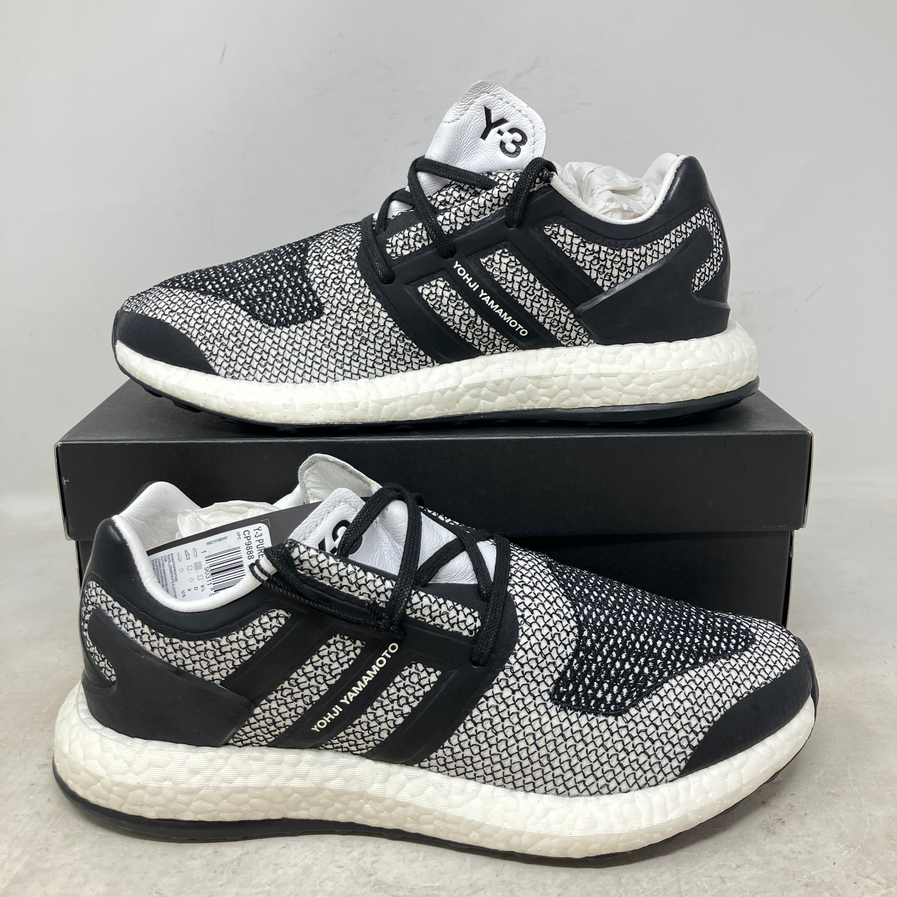 adidas Y-3 Pureboost White Black