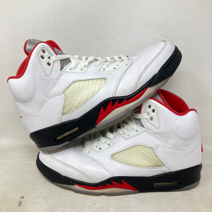 Jordan 5 Retro Fire Red Silver Tongue (2020)
