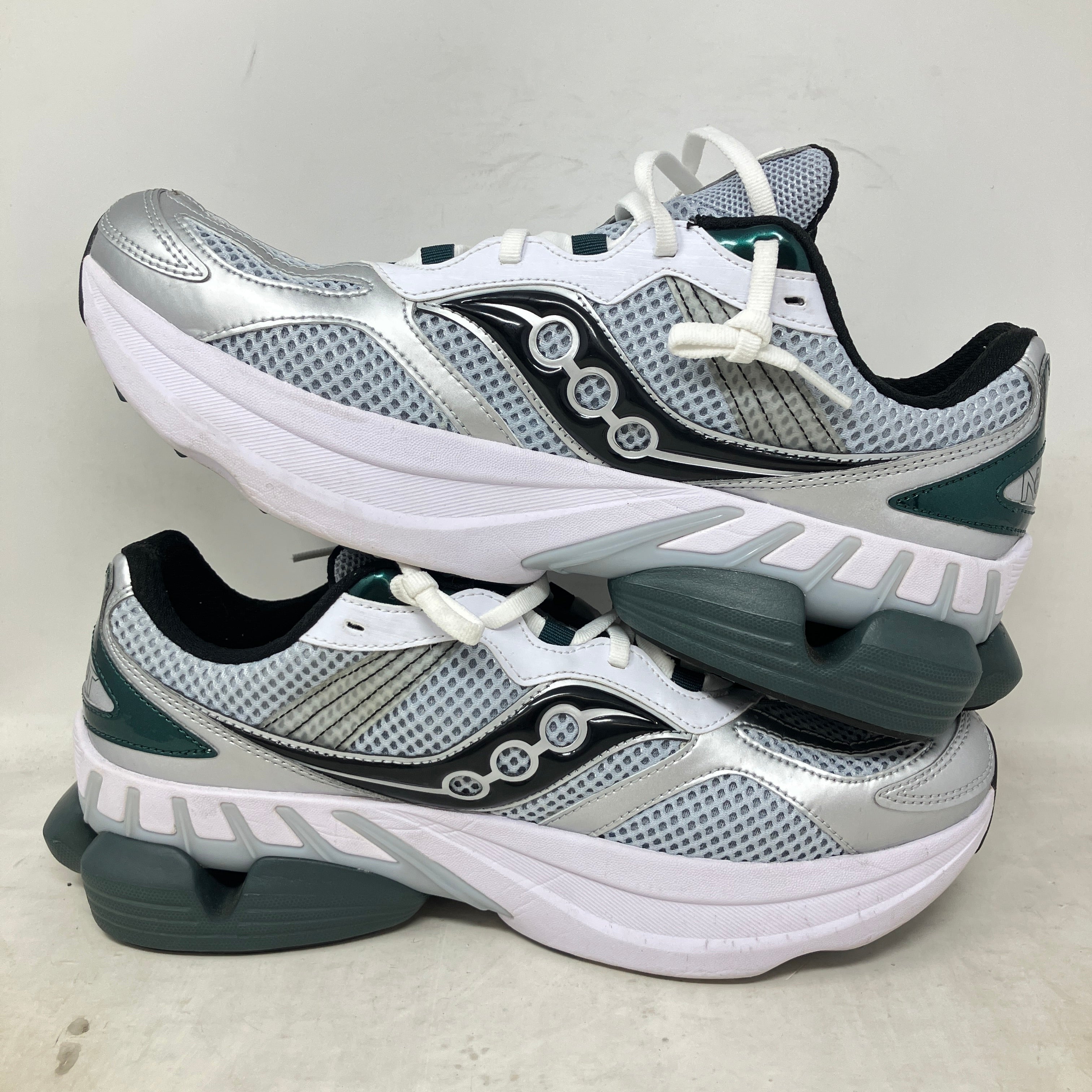 Saucony GRID NXT Sneaker Silver Green