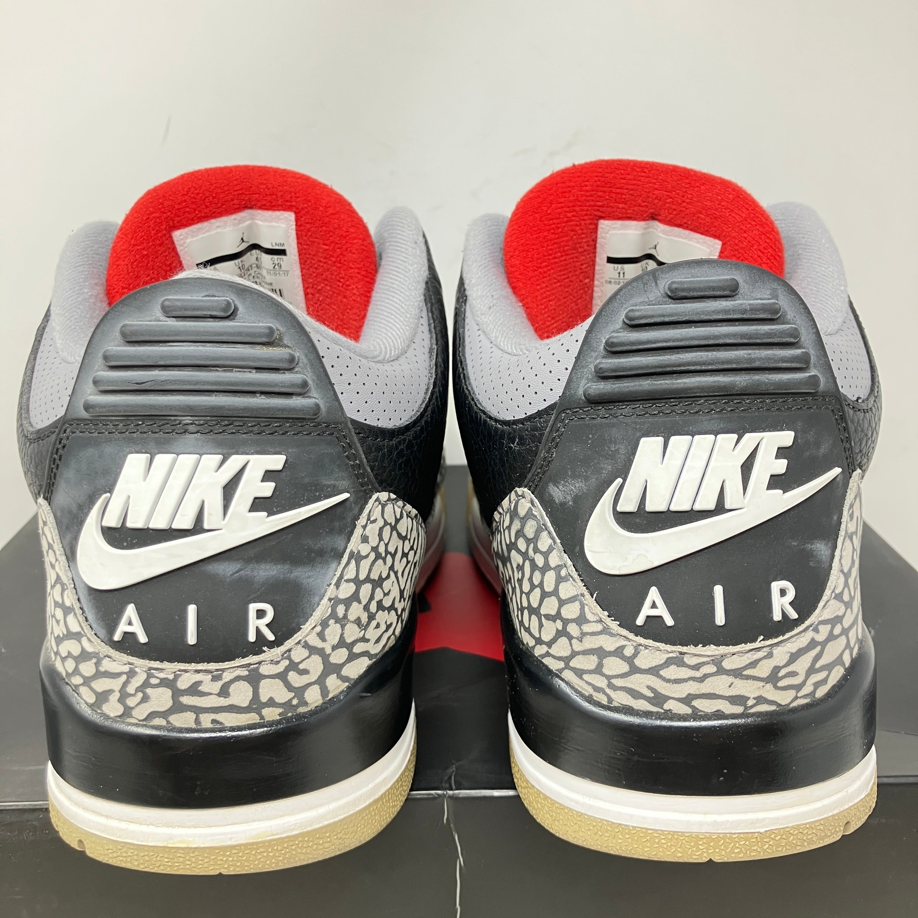 Jordan 3 Retro Black Cement (2018)