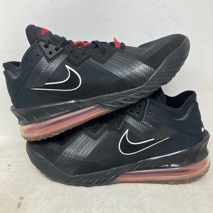 Nike LeBron 18 Low Black Red