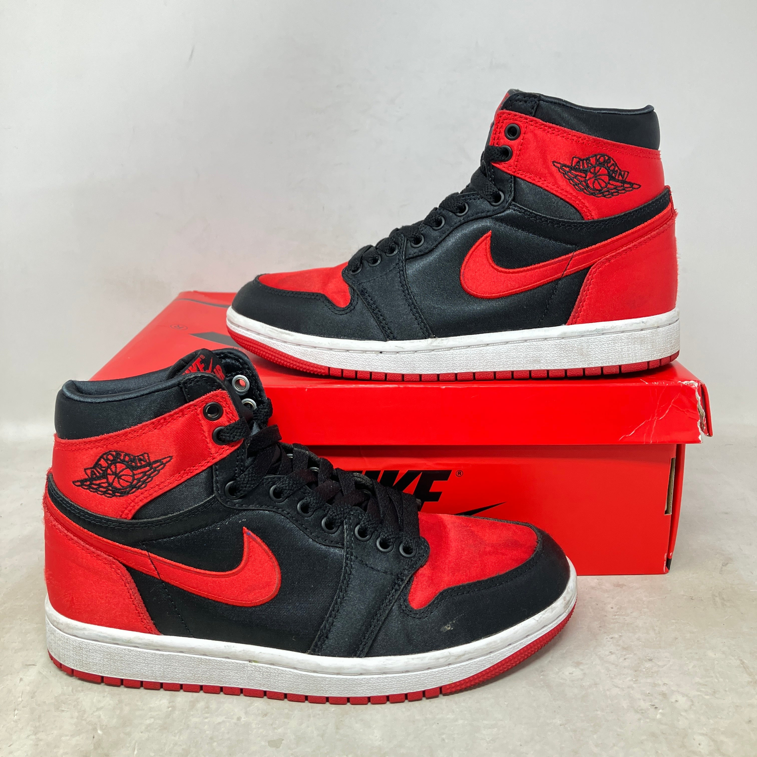 Jordan 1 Retro High OG Satin Bred (Women's)