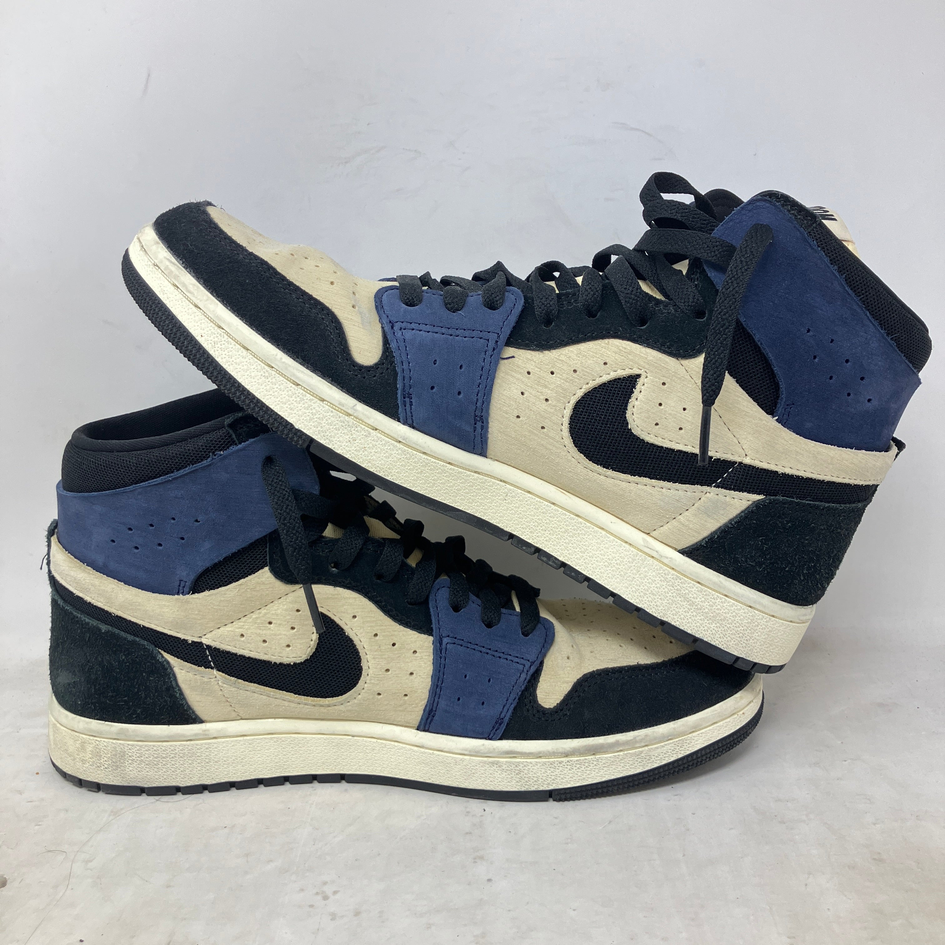 Jordan 1 High Zoom Air CMFT 2 Muslin Blackened Blue