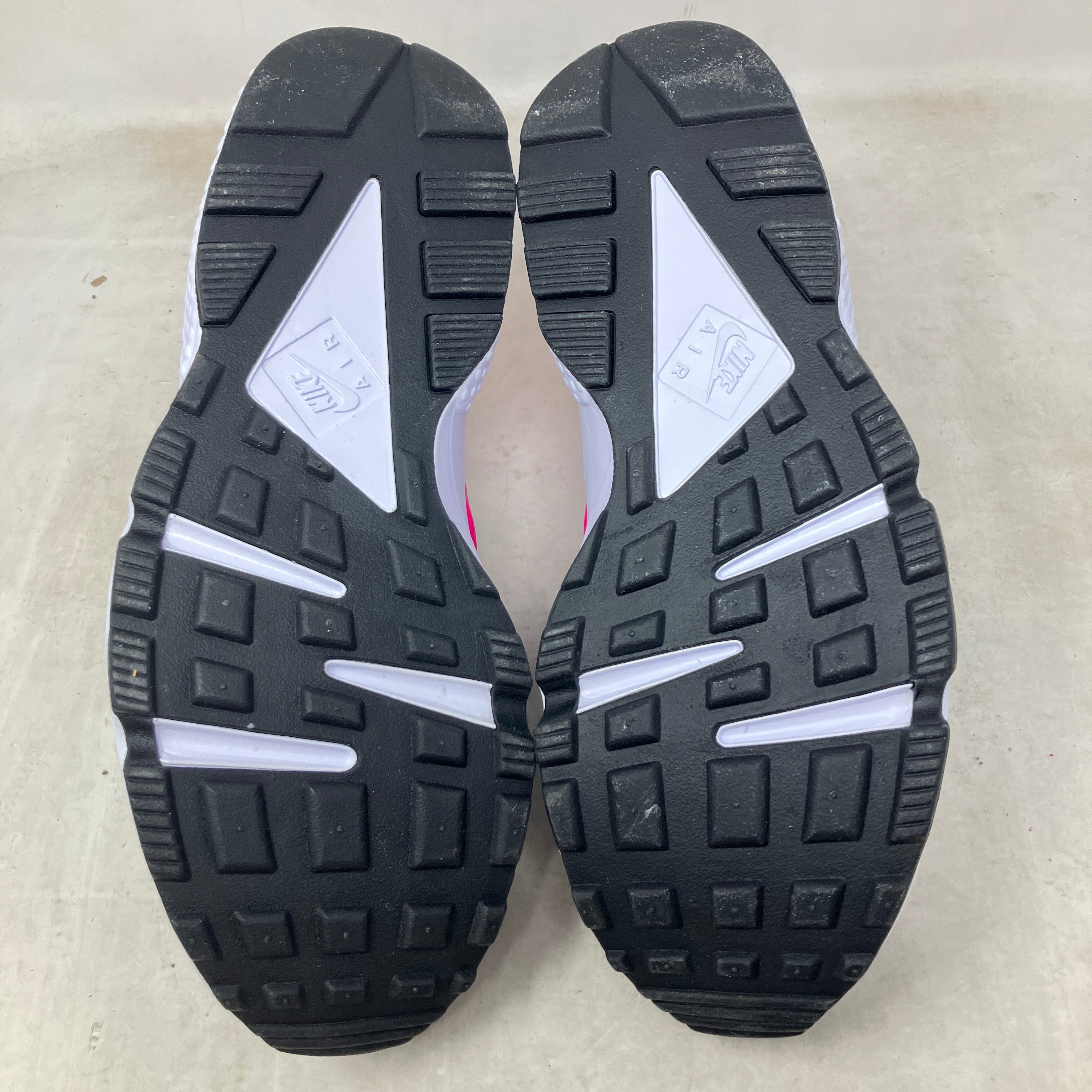 Nike Air Huarache Run Black Laser Fuchsia Blue Gale