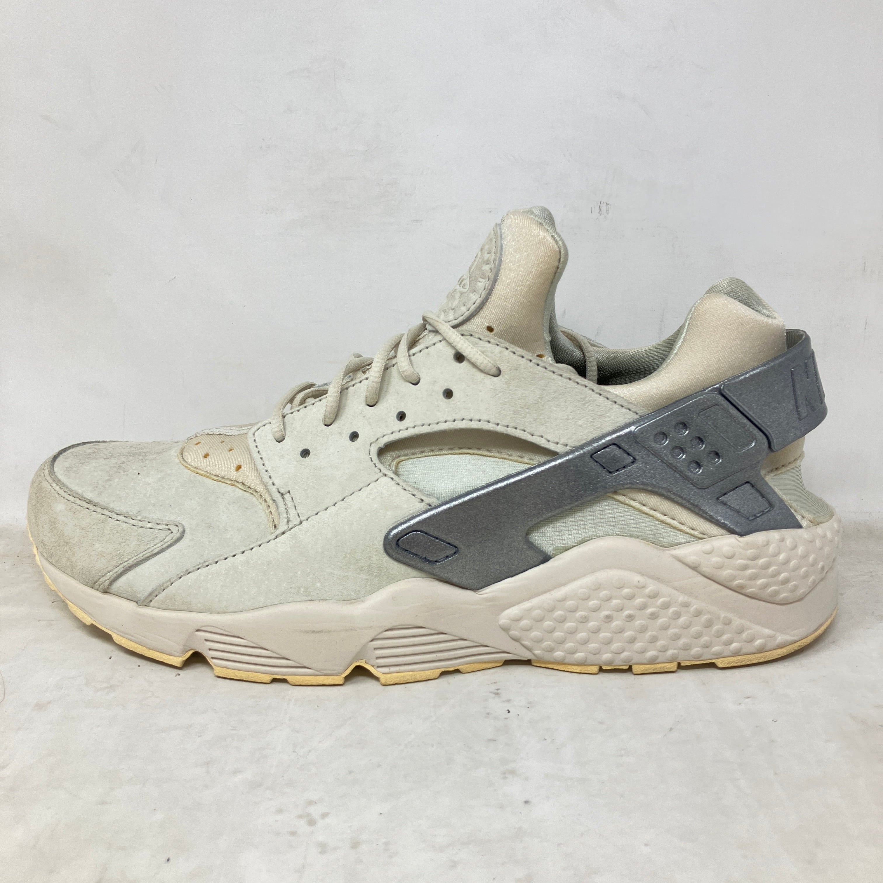 Nike Air Huarache Run Prm Light Bone Metallic Cool Grey-Sail