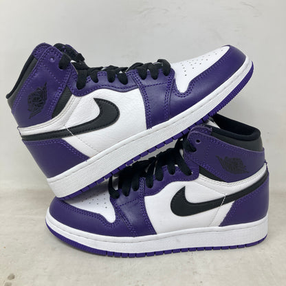 Jordan 1 Retro High Court Purple White (GS)