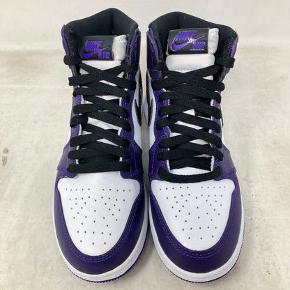 Jordan 1 Retro High Court Purple White (GS)