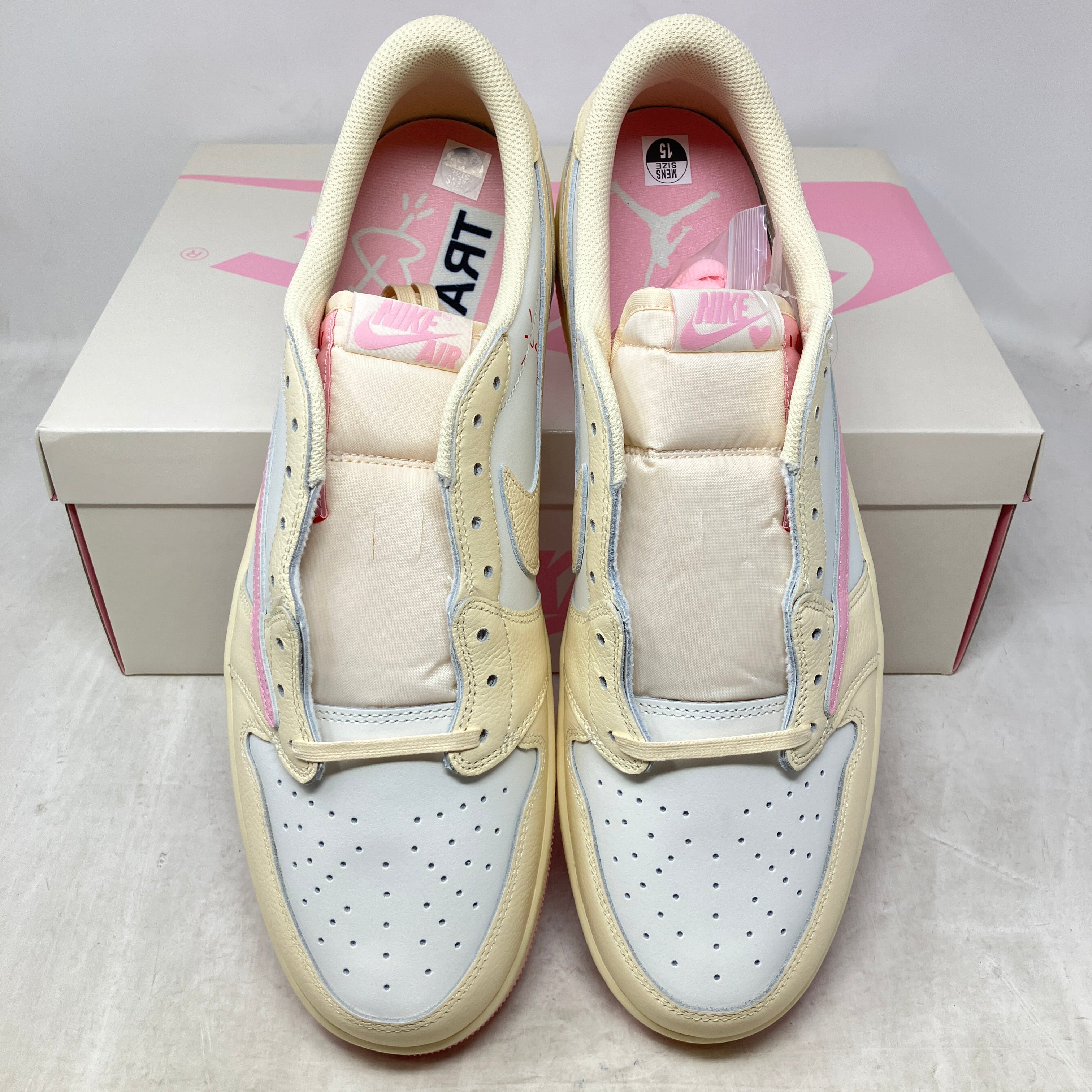 Jordan 1 Retro Low OG SP Travis Scott Shy Pink – Hidden Realm