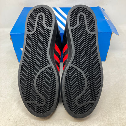 adidas Superstar II Black Better Scarlet