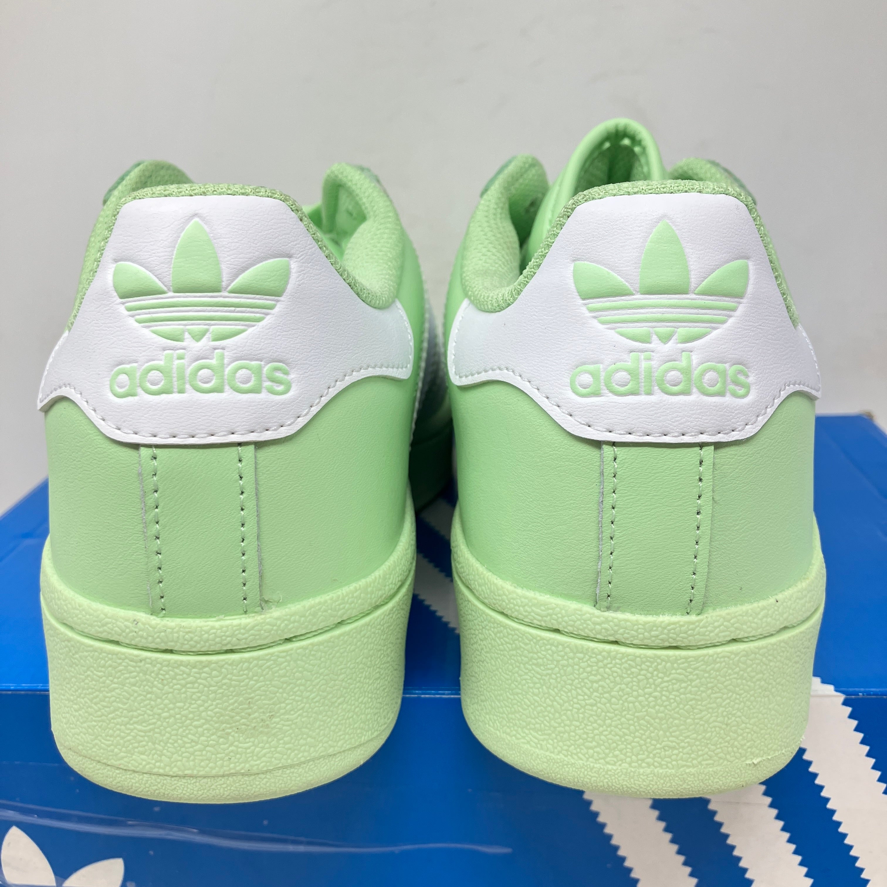 adidas Superstar XLG Semi Green Spark Cloud White (Women's)