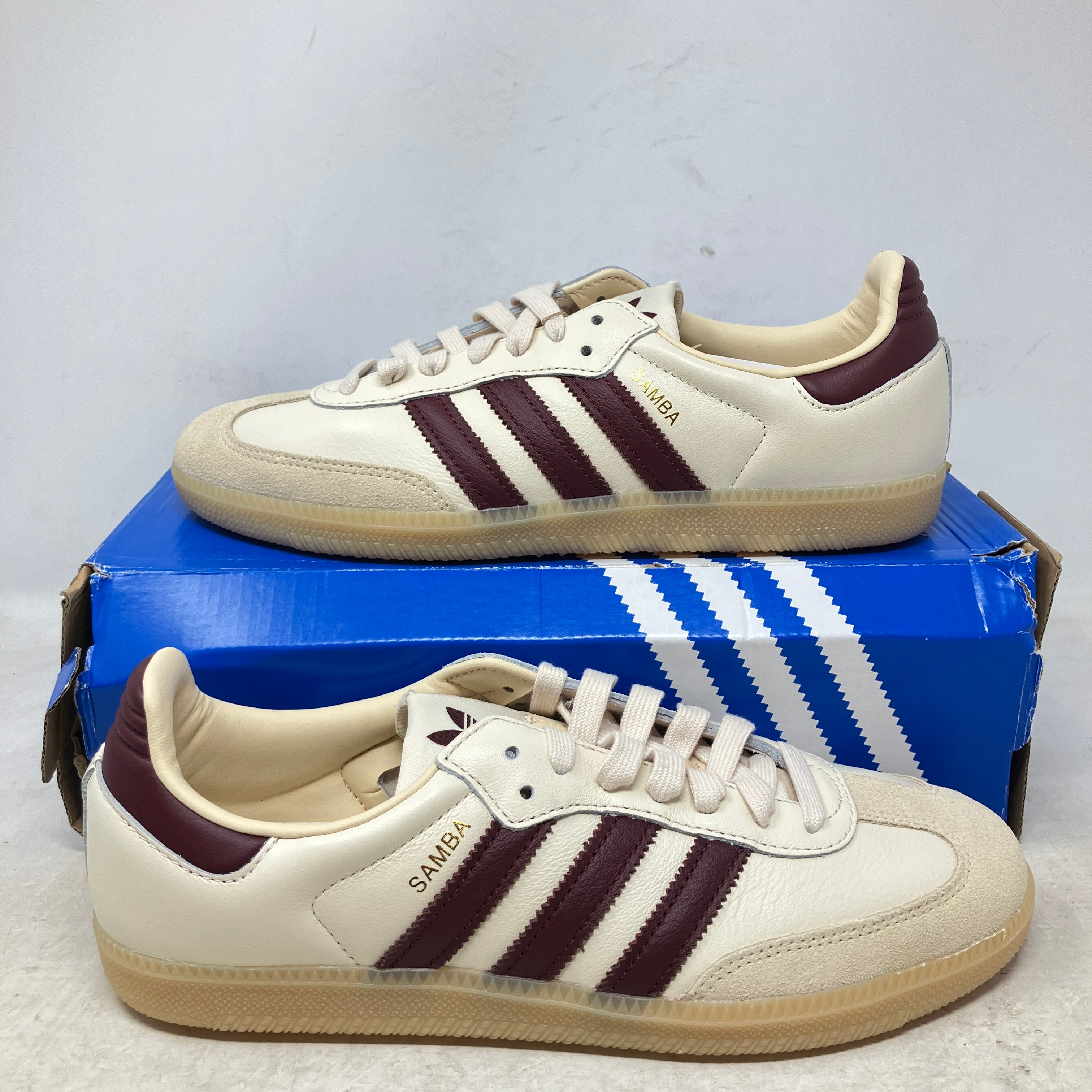 adidas Samba OG Wonder White Shadow Red