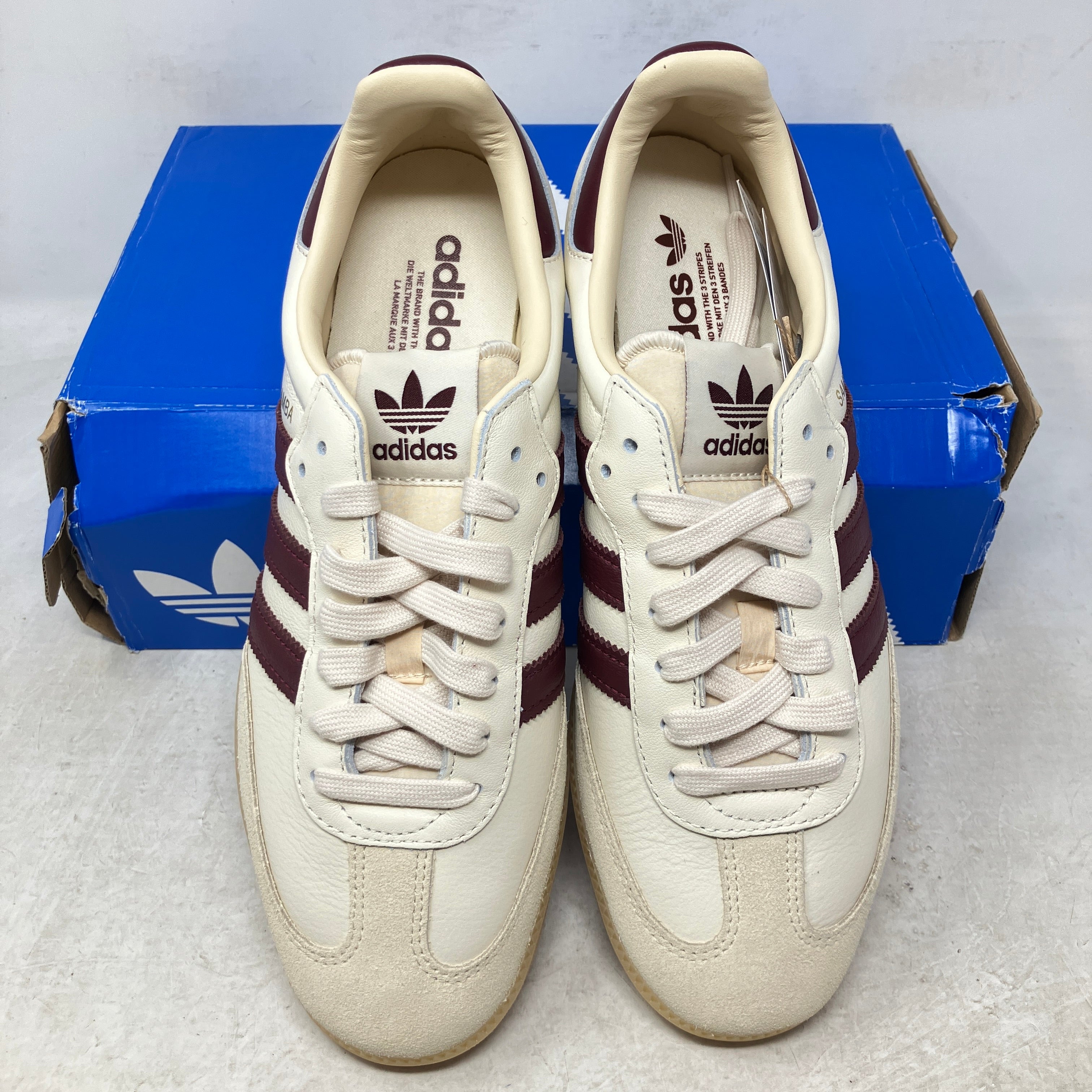 adidas Samba OG Wonder White Shadow Red