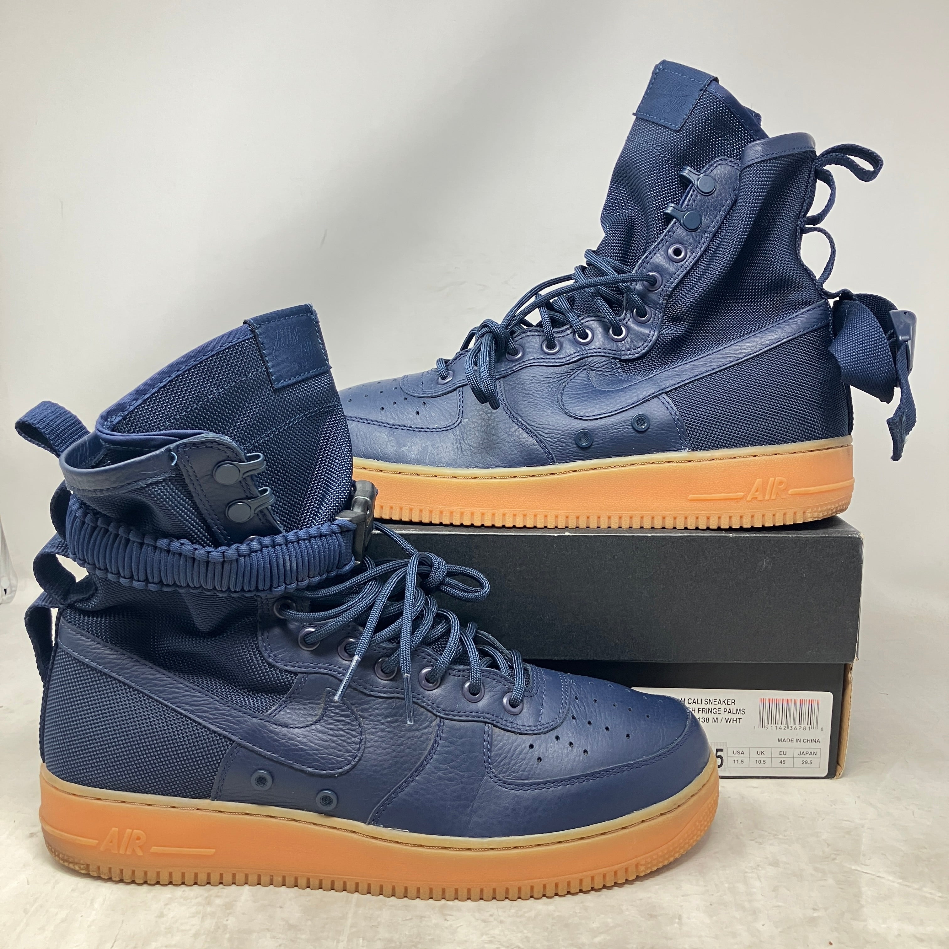 Nike SF Air Force 1 High Navy Gum