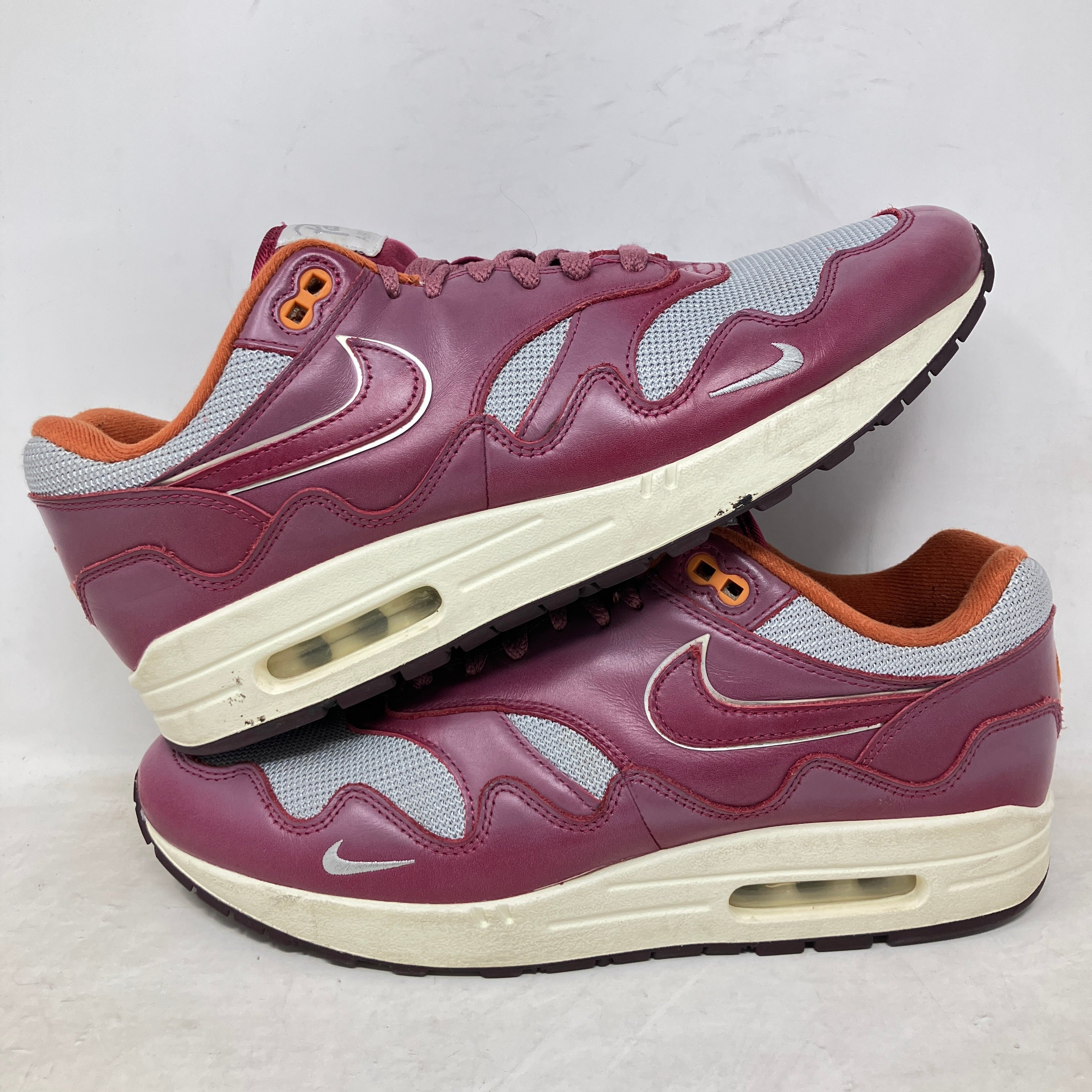 Nike Air Max 1 Patta Waves Rush Maroon (with Bracelet)